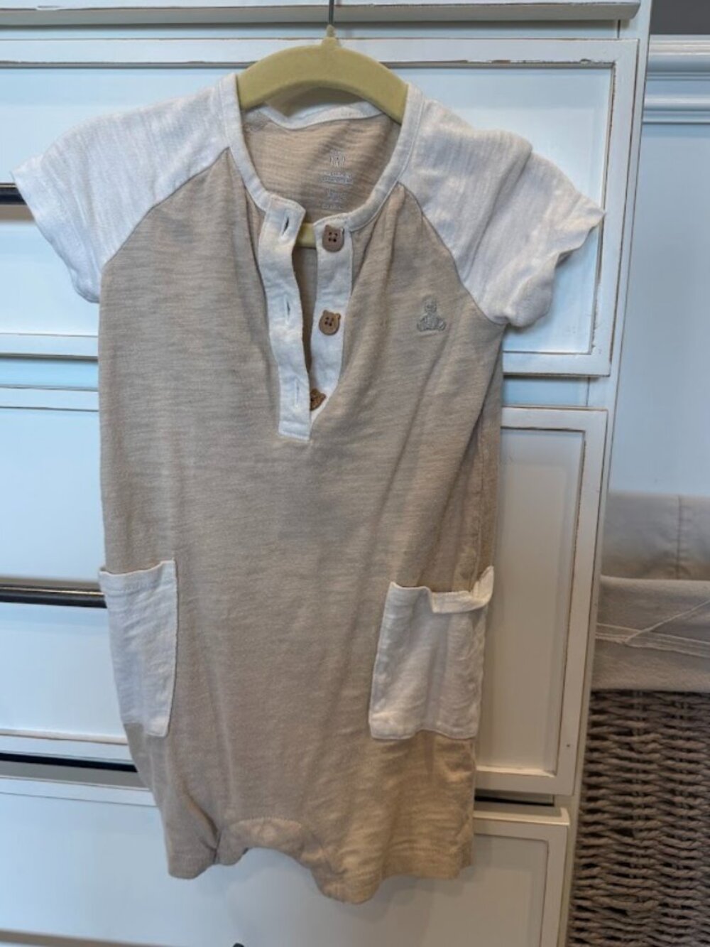 Baby GAP Short Sleeve Baby Brannan Romper | 12-18M